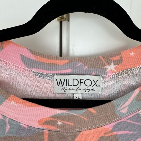 WildfoxSommers Tropic Camo Sweatshirt - Picture 5 of 5